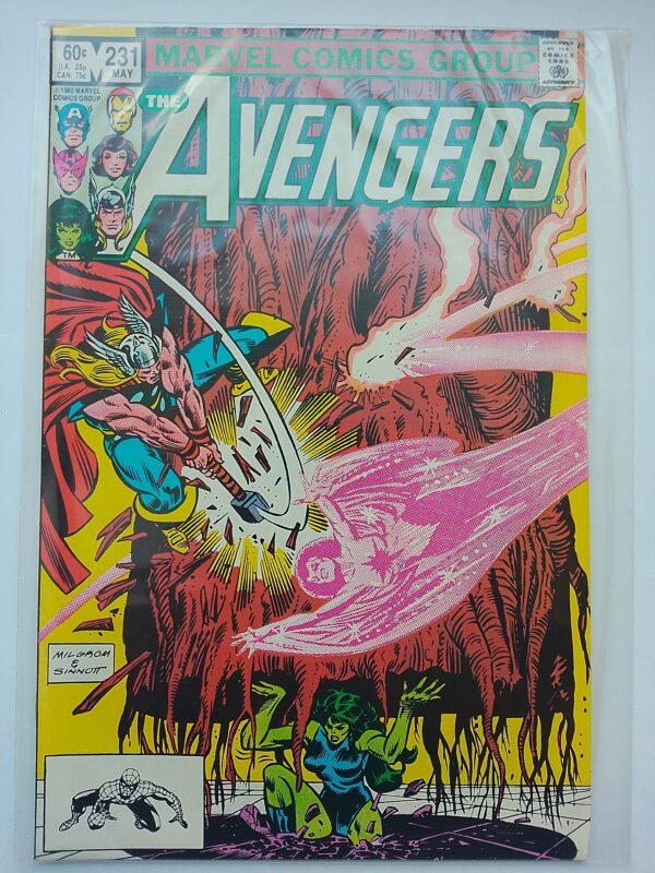 IMG_20260811_133608 Komiks Avengers #231 May 1983 First Meeting Starfox and She-Hulk