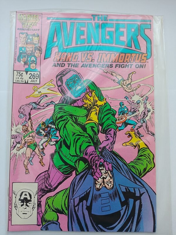 IMG_20260811_133655 Komiks Avengers #269 July 1986 Kang vs Immortus