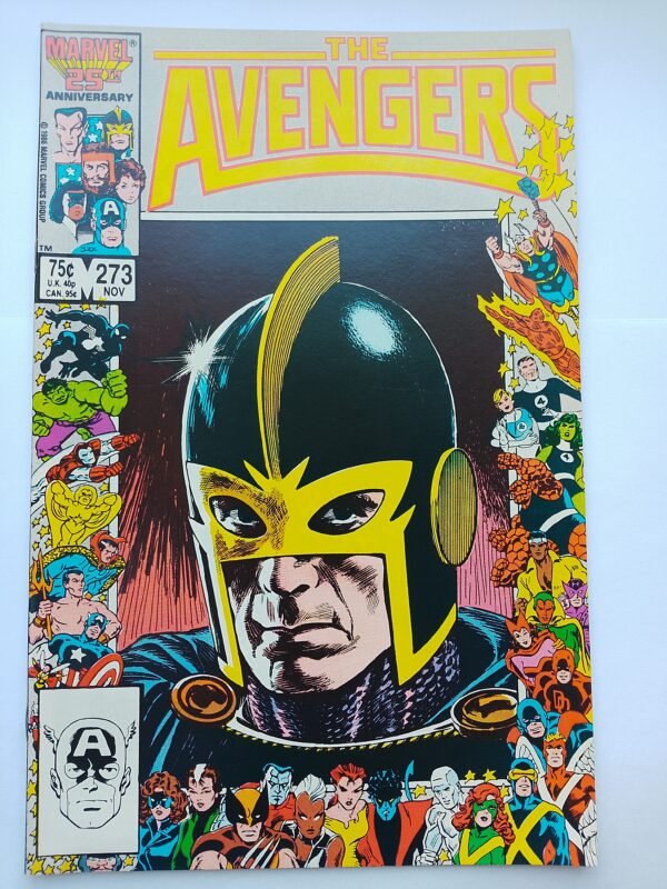 IMG_20260811_133704 Komiks Avengers #273 Nov 1986 Marvel 25th Anniversary