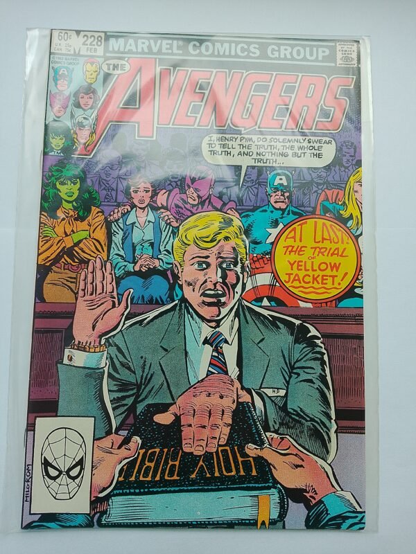 Komiks Avengers #228 Feb 1983 3rd App Captain Marvel