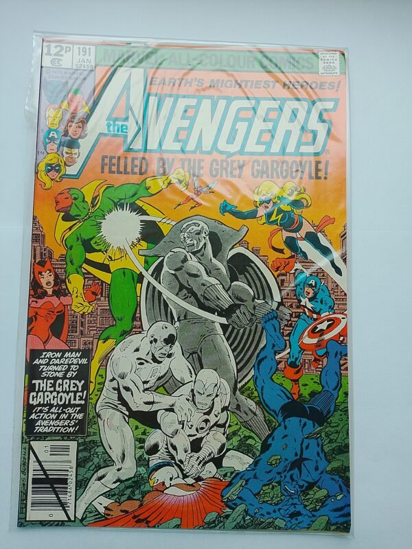 Komiks Avengers #191 Jan 1980 Byrne Daredevil App