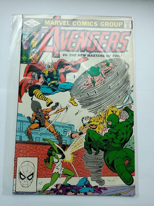 IMG_20260813_142016 Komiks Avengers #222 Aug 1982 New Master of Evil