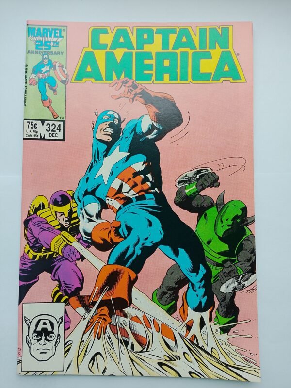 IMG_20260813_142021 Komiks Captain America #324 Dec 1986 1st App Cameo Slug