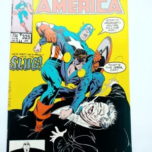 Komiks Captain America #325 Jan 1987 1st Full App Slug