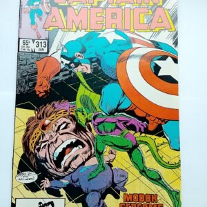 Komiks Captain America #313 Jan 1986 Death of MODOK