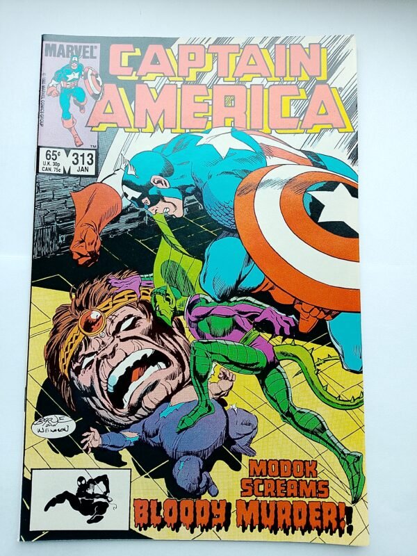 IMG_20260813_142031 Komiks Captain America #313 Jan 1986 Death of MODOK