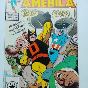 Komiks Captain America #328 April 1987 1st App&Origin Demolition Man