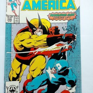 Komiks Captain America #330 June 1987 1st App Night Shift