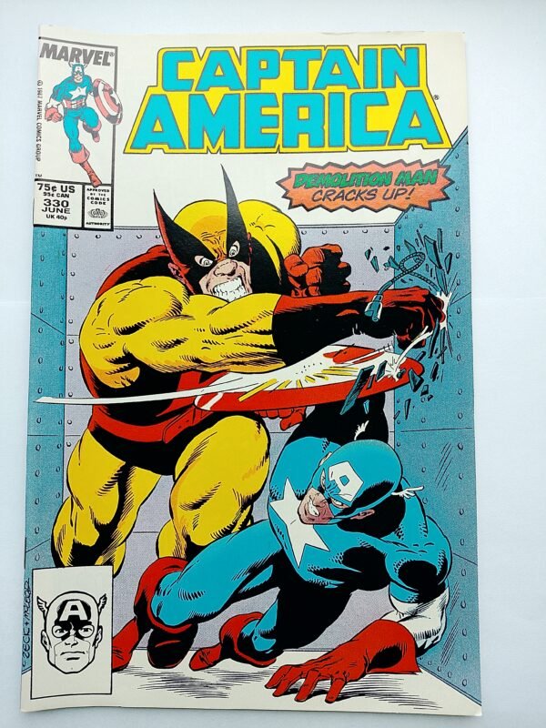 IMG_20260813_142057 Komiks Captain America #330 June 1987 1st App Night Shift