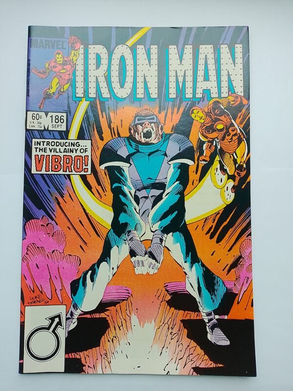 IMG_20260813_142103 Komiks Iron Man #186 Sept 1984 1st App Vibro