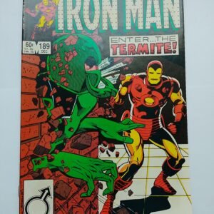 Komiks Iron Man #189 Dec 1984 1st App Termite