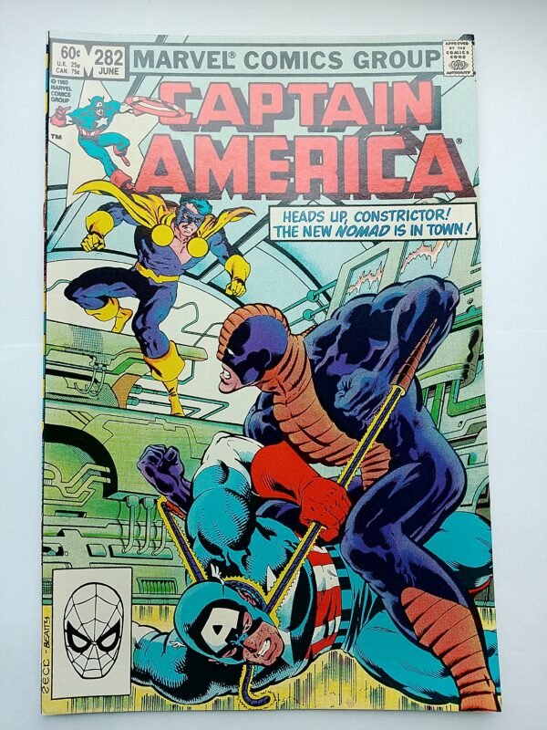 IMG_20260813_142125 Komiks Captain America #282 June 1983 Jack Monroe becomes Nomad