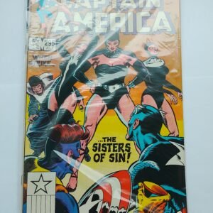 Komiks Captain America #295 July 1984 1st App Cover Sisters of Sin