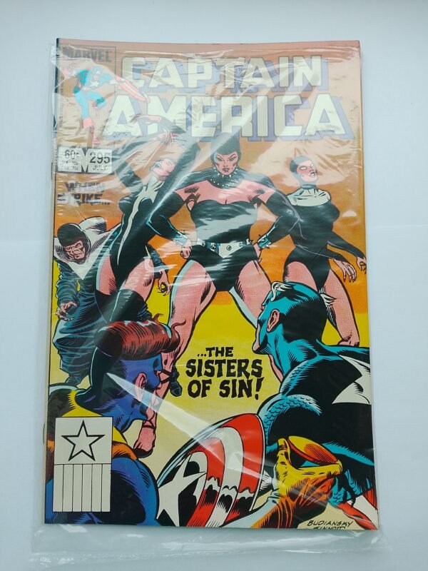 IMG_20260813_142132 Komiks Captain America #295 July 1984 1st App Cover Sisters of Sin