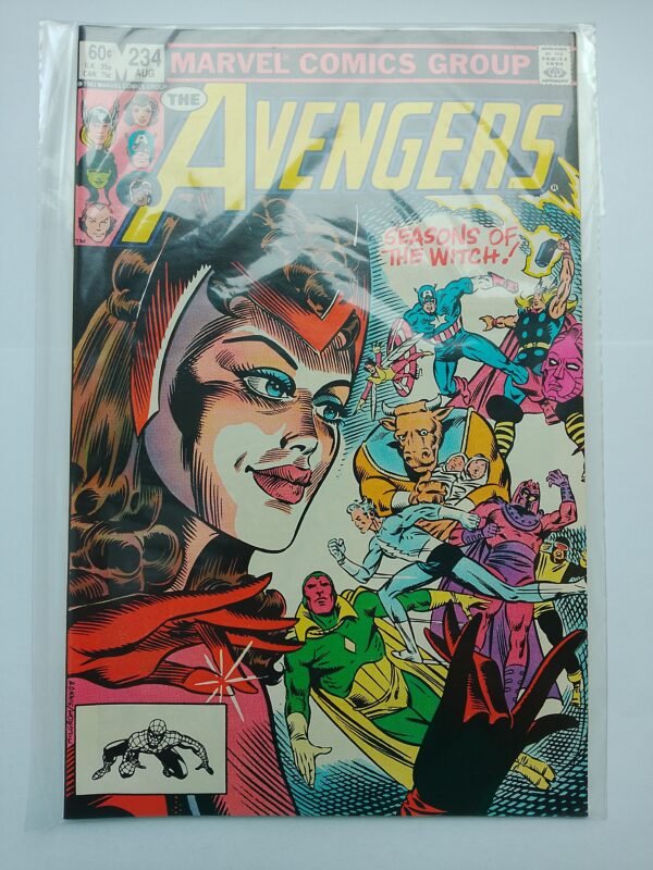 IMG_20260813_142145 Komiks Avengers #234 Aug 1983 Origin Scarlet Witch