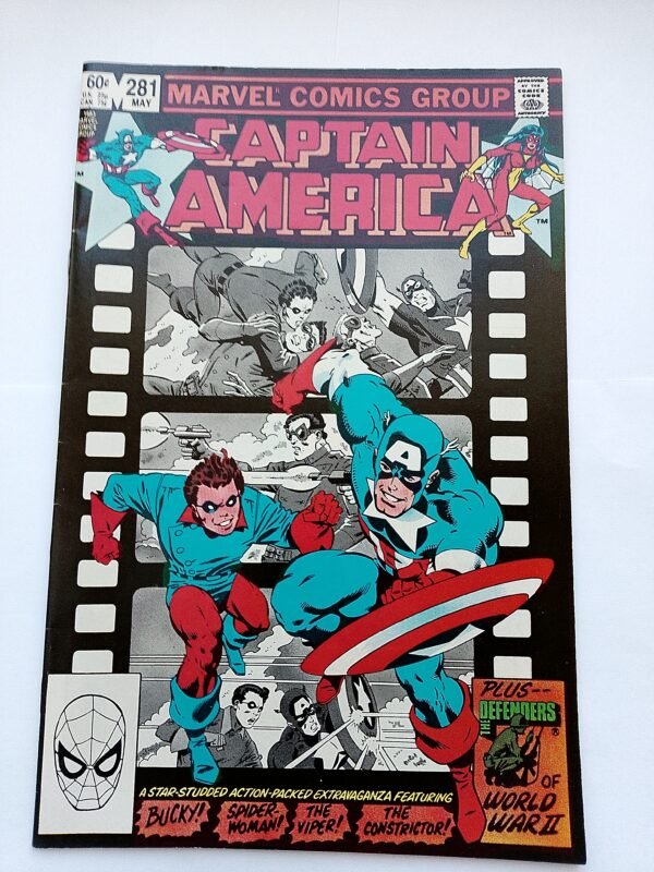 IMG_20260814_144459 Komiks Captain America #281 May 1983 Mike Zeck Cover