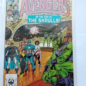 Komiks Avengers #259 Sept 1985 The Skrulls
