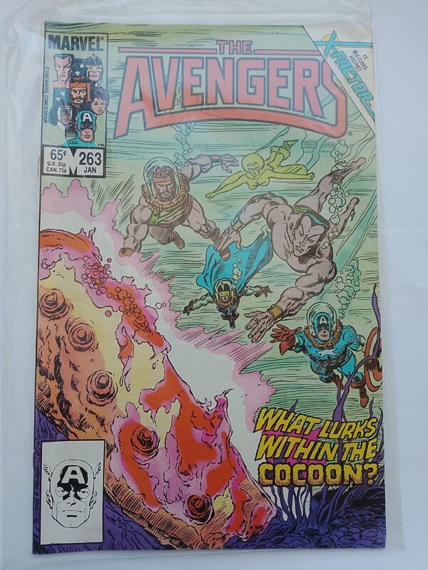 IMG_20260814_144551 Komiks Avengers #263 Jan 1986 Return of Jean Grey