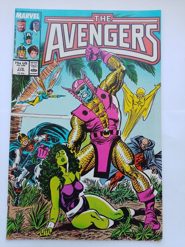 IMG_20260814_144622 Komiks Avengers #278 April 1987 Wasp Leaves Avengers