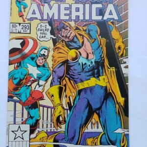 Komiks Captain America #293 May 1984