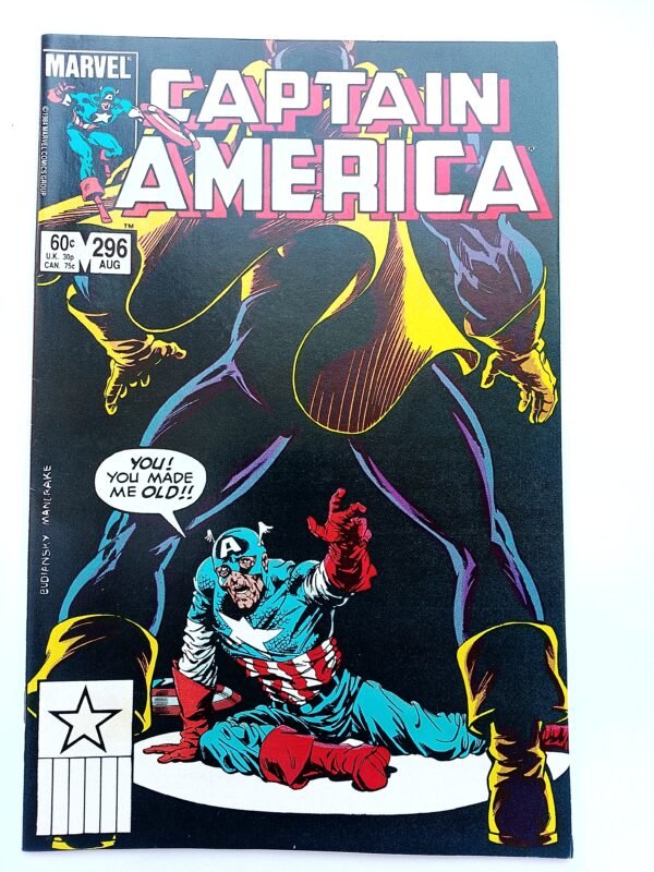 Komiks Captain America #296 Aug 1984