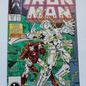Komiks Iron Man #221 Aug 1987 Ghost App