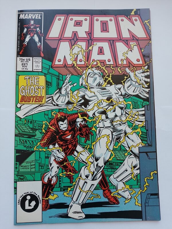 IMG_20260814_144717 Komiks Iron Man #221 Aug 1987 Ghost App