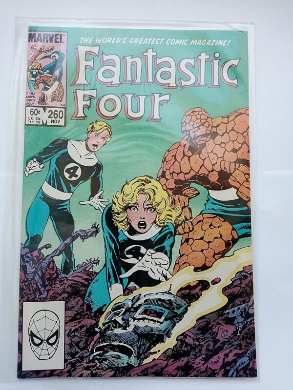 IMG_20260814_144754 Komiks Fantastic Four #260 Nov 1983 John Byrne Cover