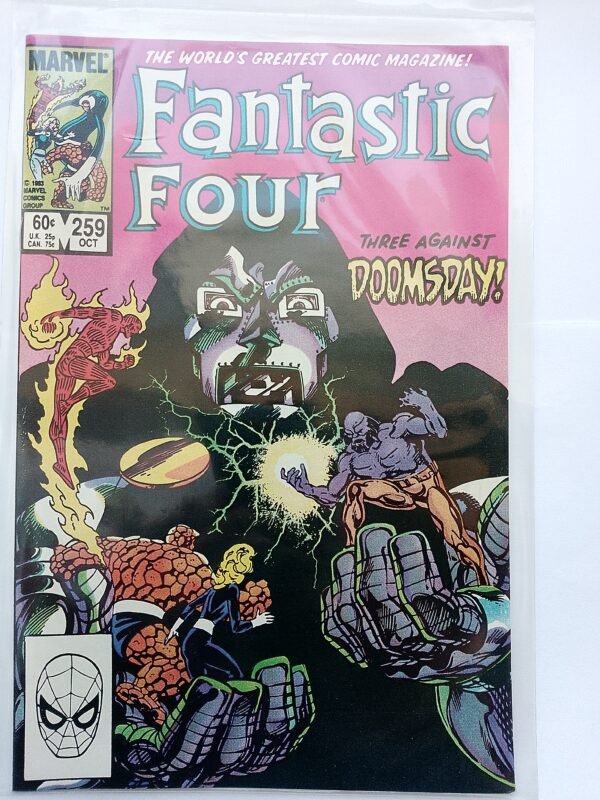 IMG_20260814_144801 Komiks Fantastic Four #259 Oct 1983 John Byrne Cover