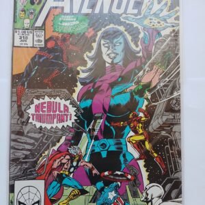 Komiks Avengers #318 June 1990 Nebula&Spiderman App