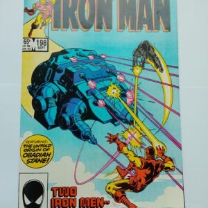Komiks Iron Man #198 Sept 1985 Obadiah Stane Origin