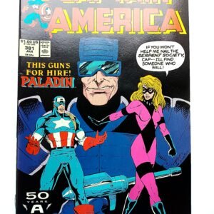 Komiks Captain America #381 Jan 1991 Paladin App