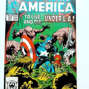 Komiks Captain America #329 May 1987