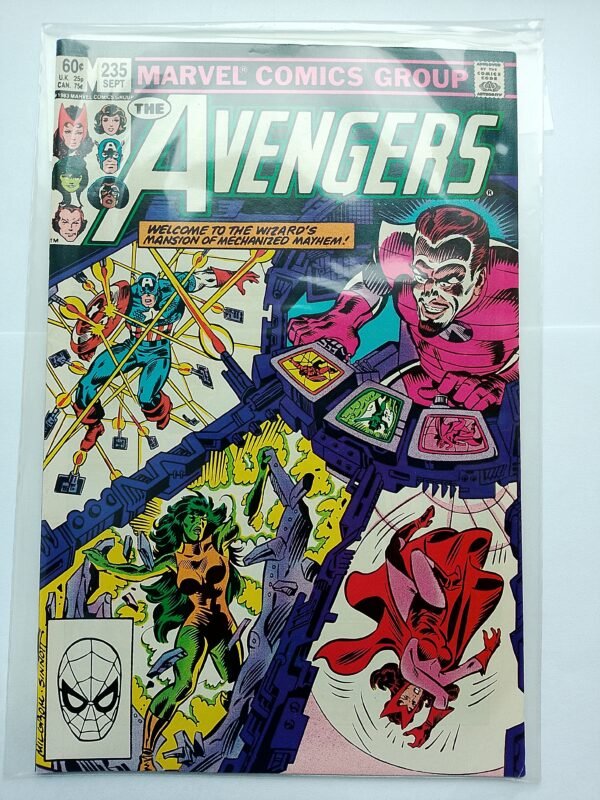 IMG_20260817_124719 Komiks Avengers #235 Sept 1983 Spiderman App