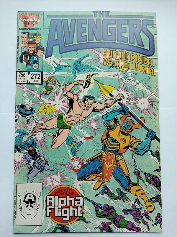 Komiks Avengers #272 Oct 1986