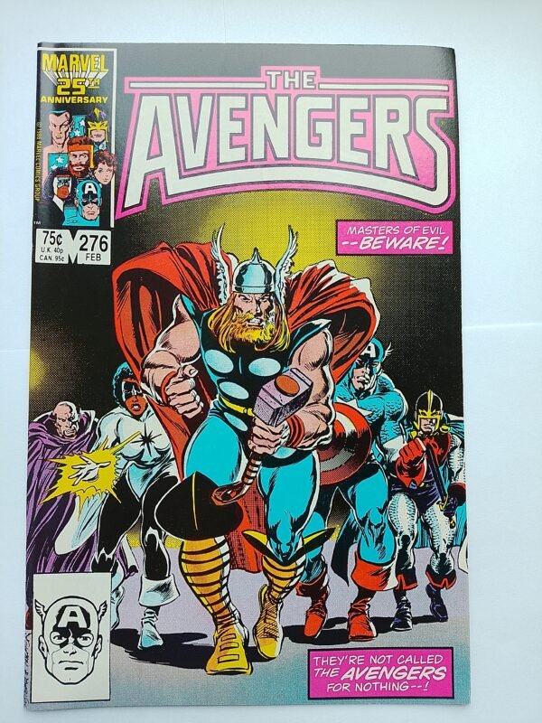 Komiks Avengers #276 Feb 1987