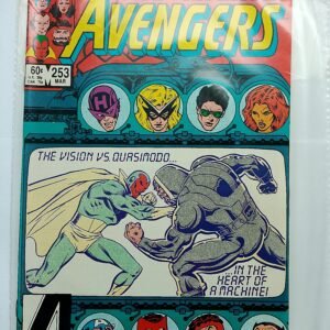 Komiks Avengers #253 March 1985 Vision vs Quasimodo