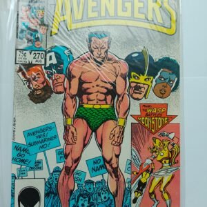 Komiks Avengers #270 Aug 1986 Namor Leaves Avengers
