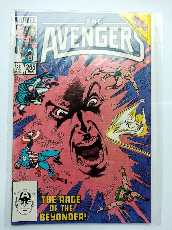 Komiks Avengers #265 March 1986