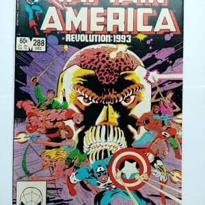 Komiks Captain America #288 Dec 1983 Mike Zeck Cover