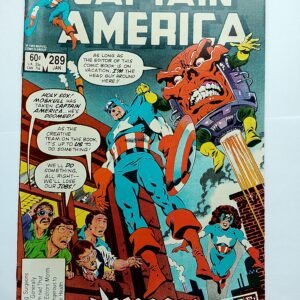 Komiks Captain America #289 Jan 1984 Mike Zeck Cover