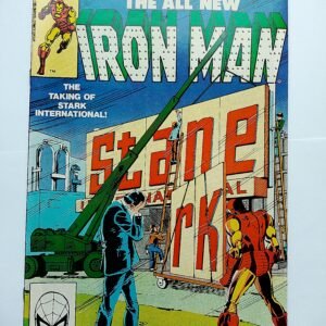 Komiks Iron Man #173 Aug 1983 Obadiah Stane takes control of Stark International