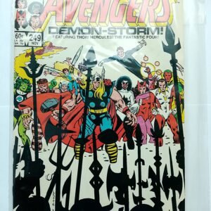 Komiks Avengers #249 Nov 1984 Fantastic Four App