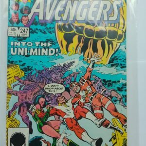 Komiks Avengers #247 Sept 1984 Quicksilver App