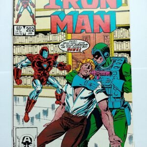Komiks Iron Man #202 Jan 1986
