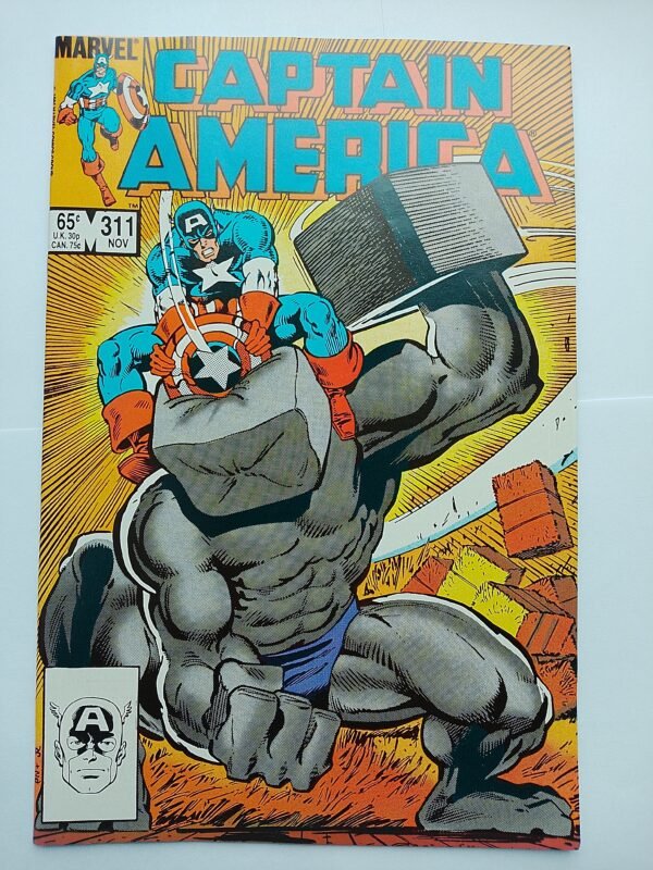 IMG_20260817_125106 Komiks Captain America #311 Nov 1985