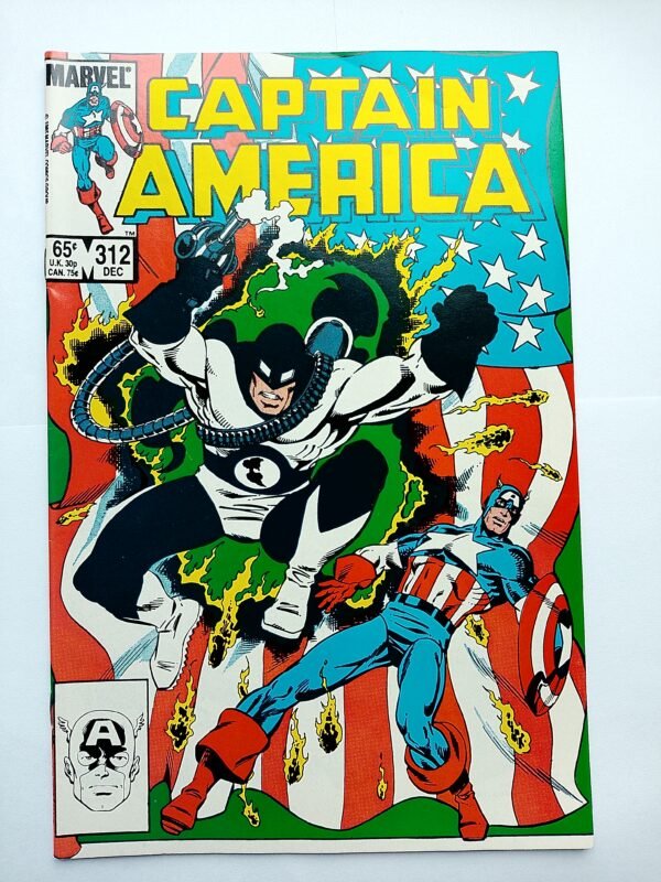 IMG_20260817_125113 Komiks Captain America #312 Dec 1985 1st App Flag Smasher