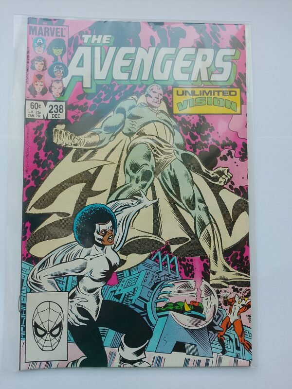 Komiks Avengers #238 Dec 1983 Blackout Origin