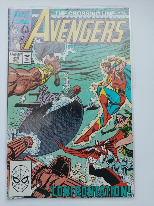 Komiks Avengers #319 July 1990