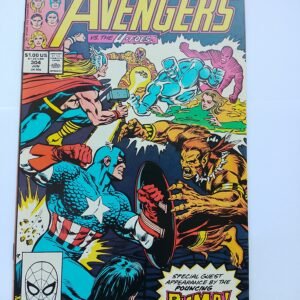 Komiks Avengers #304 June 1989